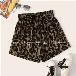 Stellar Animal Print Shorts- NWT